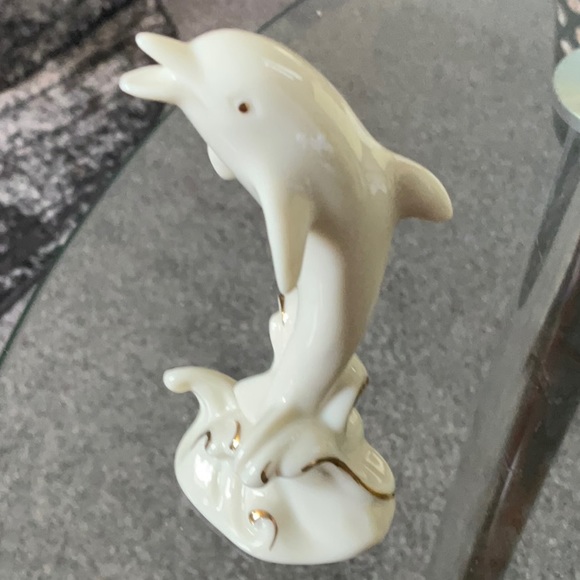 Lenox Dolphin and Elephant Figurines - Picture 10 of 11